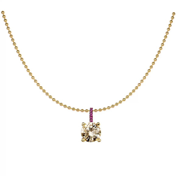 Wholesale Necklace Copper Mixed Gem Inlay Geometric Light Luxury Style