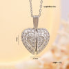 Wholesale Necklace Copper Mixed Gemstone Inlay Heartshaped Wings Pendant Electroplating For Women
