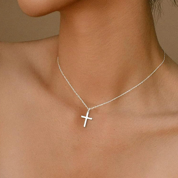 Wholesale Necklace Copper Mixed Gemstone Setting Geometric Style Electroplating O Word Chain For Women
