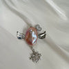 Wholesale Necklace Copper Natural Baroque Shaped Pearl Bow Cross Animal Zodiac Electroplating