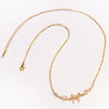 Wholesale Necklace Copper O Shaped Chain Bow Inlaid Zircon Electroplating Simple Design Women's