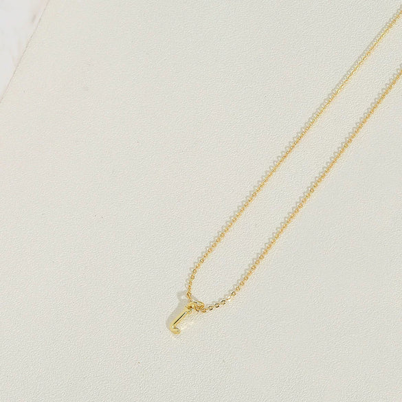 Wholesale Necklace Copper Ochain Electroplating Letters Numbers Text Pendant For Women