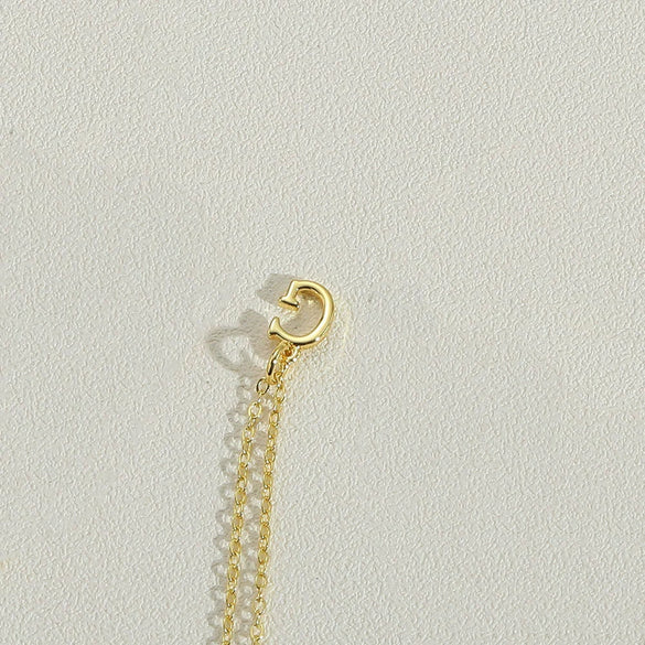 Wholesale Necklace Copper Ochain Electroplating Letters Numbers Text Pendant For Women