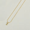 Wholesale Necklace Copper Ochain Electroplating Letters Numbers Text Pendant For Women