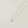 Wholesale Necklace Copper Ochain Electroplating Letters Numbers Text Pendant For Women