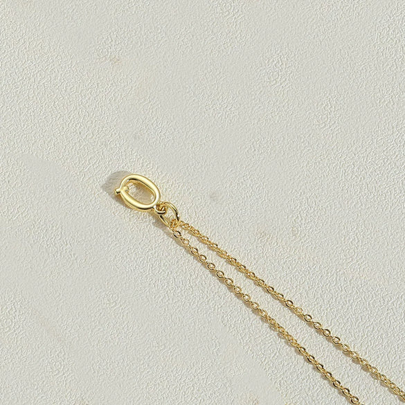 Wholesale Necklace Copper Ochain Electroplating Letters Numbers Text Pendant For Women