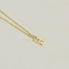Wholesale Necklace Copper Ochain Electroplating Letters Numbers Text Pendant For Women
