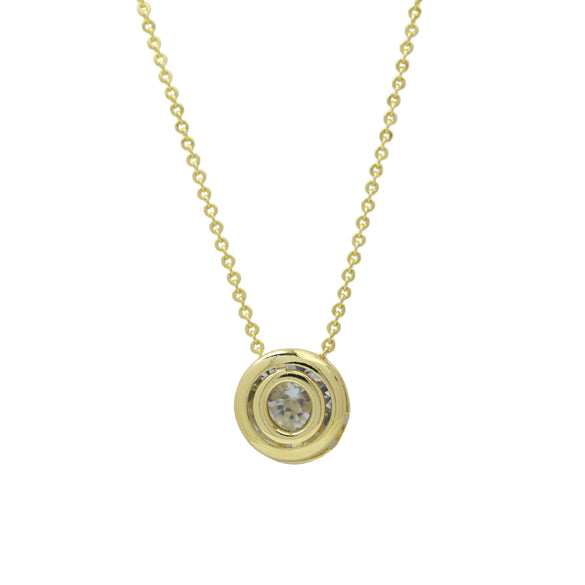 Wholesale Necklace Copper Plated Geometric Round Hollow Pendant With Letters Numbers Text Electroplating