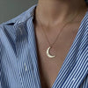 Wholesale Necklace Copper 925 Silver Natural Opal Zircon Geometric Electroplated Real Gold For Women