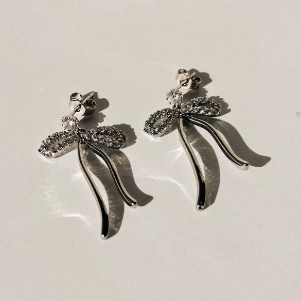 Wholesale Necklace Copper Snake Bone Chain Bow Bead Pendant Titanium Steel Vacuum Electroplated