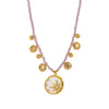 Wholesale Necklace Copper Star Shape Oil Dripping Design For Women