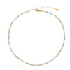 Wholesale Necklace Copper Titanium Steel Geometric Natural Handmade Beaded