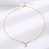 Wholesale Necklace Copper Zircon Electroplating Geometric Heart Shape For Women