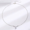 Wholesale Necklace Copper Zircon Electroplating Geometric Heart Shape For Women