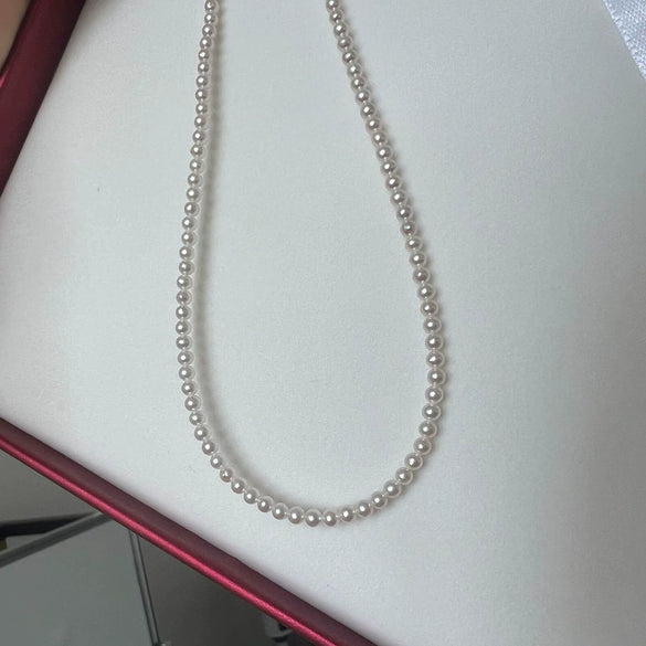 Wholesale Necklace Freshwater Pearl Copper Handmade Fashion Natural Style For Women