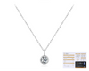 Wholesale Necklace Geometric Light Luxury Style S925 Sterling Silver Diamond Inlaid For Women