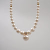 Wholesale Necklace Imitation Pearl Alloy Cross Chain Geometric Retro Handmade For Women