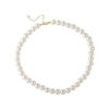 Wholesale Necklace Imitation Pearl Simple Geometric Clavicle Chain
