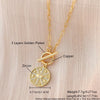 Wholesale Necklace Natural Pearl Copper Geometric Electroplating For Women