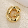 Wholesale Necklace Pendant Copper Gold Plated With Letter Pattern