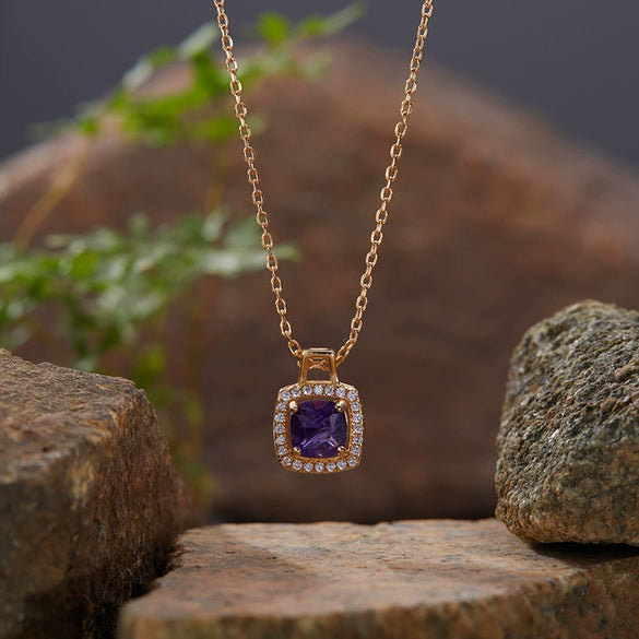 Wholesale Necklace Pendant 925 Sterling Silver Set With Gems Cross Chain
