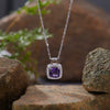 Wholesale Necklace Pendant 925 Sterling Silver Set With Gems Cross Chain