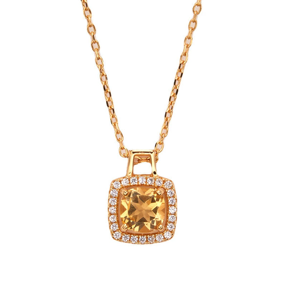 Wholesale Necklace Pendant 925 Sterling Silver Set With Gems Cross Chain