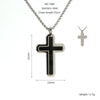 Wholesale Necklace Pendant 316L Stainless Steel 316L Stainless Steel Geometric Hiphop Style Electroplated Unisex