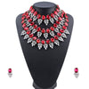 Wholesale Necklace Rhinestone Inlaid Snake Bone Chain Love Water Drops Bell Pattern Women's Accessories
