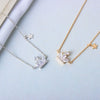 Wholesale Necklace S925 Sterling Silver Crown Design Electroplating For Women