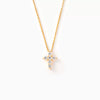 Wholesale Necklace S925 Sterling Silver Geometric Cross Electroplating O Word Chain For Women