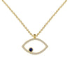 Wholesale Necklace S925 Sterling Silver Geometric Devil's Eye Light Luxury Clavicle Chain For Women
