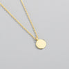 Wholesale Necklace S925 Sterling Silver Geometric Pendant Electroplated Cross Chain For Women