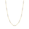 Wholesale Necklace S925 Sterling Silver Natural Freshwater Pearl Geometric Electroplated Simple Style