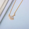 Wholesale Necklace S925 Sterling Silver Planet Pattern Electroplating Cross Chain For Women