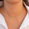 Wholesale Necklace 925 Silver Copper Pendant Geometric Snake Bone Chain Electroplated Minimalist Style