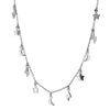Wholesale Necklace 925 Silver Copper Pendant Geometric Snake Bone Chain Electroplated Minimalist Style