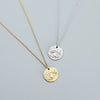 Wholesale Necklace 925 Silver Geometric Devil Eye Embedded Electroplating Ochain For Women