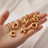 Wholesale Necklace Stainless Steel Alloy Letter Balloon 3D Initial Gold Plated Electroplated Unisex