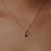 Wholesale Necklace Stainless Steel And Titanium Steel With 26 Letters Pearl Lock Pendant And 12 Constellations Handmade Ochain Plated With 18K Gold For Women