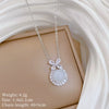Wholesale Necklace Stainless Steel Copper Animal Zodiac Cartoon Minimalist Style