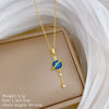 Wholesale Necklace Stainless Steel Copper Animal Zodiac Cartoon Minimalist Style