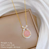 Wholesale Necklace Stainless Steel Copper Animal Zodiac Cartoon Minimalist Style