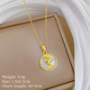 Wholesale Necklace Stainless Steel Copper Animal Zodiac Cartoon Minimalist Style