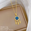 Wholesale Necklace Stainless Steel Copper Animal Zodiac Cartoon Minimalist Style