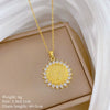 Wholesale Necklace Stainless Steel Copper Animal Zodiac Cartoon Minimalist Style