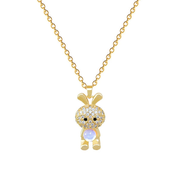 Wholesale Necklace Stainless Steel Copper Geometric Cartoon Light Luxury Elegant Gorgeous Unisex