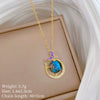Wholesale Necklace Stainless Steel Copper Geometric Cartoon Minimalist Style