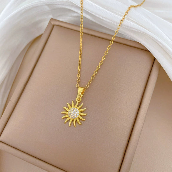 Wholesale Necklace Stainless Steel Copper Geometric Cartoon Style For Women And Men