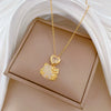 Wholesale Necklace Stainless Steel Copper Geometric Light Luxury Style For Unisex